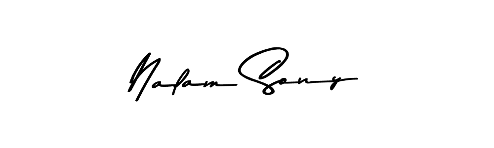 Make a beautiful signature design for name Nalam Sony. Use this online signature maker to create a handwritten signature for free. Nalam Sony signature style 9 images and pictures png