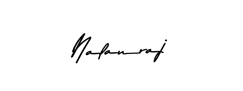 Similarly Asem Kandis PERSONAL USE is the best handwritten signature design. Signature creator online .You can use it as an online autograph creator for name Nalanraj. Nalanraj signature style 9 images and pictures png