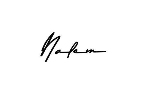 How to Draw Nalem signature style? Asem Kandis PERSONAL USE is a latest design signature styles for name Nalem. Nalem signature style 9 images and pictures png
