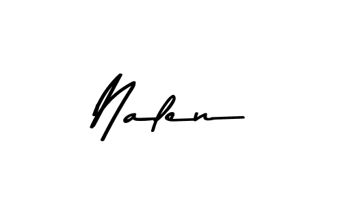 How to Draw Nalen signature style? Asem Kandis PERSONAL USE is a latest design signature styles for name Nalen. Nalen signature style 9 images and pictures png