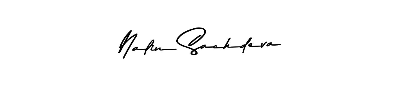 You should practise on your own different ways (Asem Kandis PERSONAL USE) to write your name (Nalin Sachdeva) in signature. don't let someone else do it for you. Nalin Sachdeva signature style 9 images and pictures png