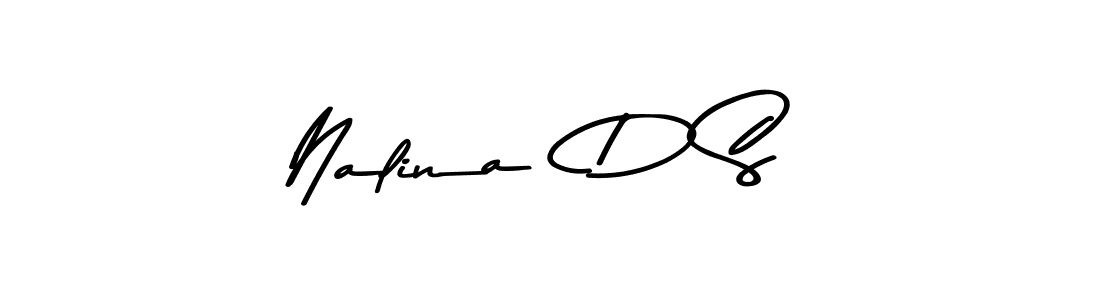 Here are the top 10 professional signature styles for the name Nalina  D S. These are the best autograph styles you can use for your name. Nalina  D S signature style 9 images and pictures png