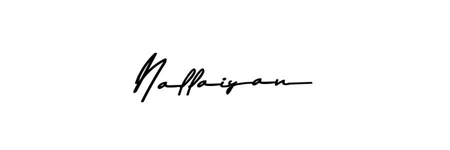 How to make Nallaiyan signature? Asem Kandis PERSONAL USE is a professional autograph style. Create handwritten signature for Nallaiyan name. Nallaiyan signature style 9 images and pictures png