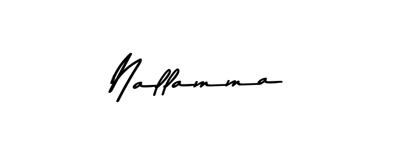 Make a beautiful signature design for name Nallamma. Use this online signature maker to create a handwritten signature for free. Nallamma signature style 9 images and pictures png