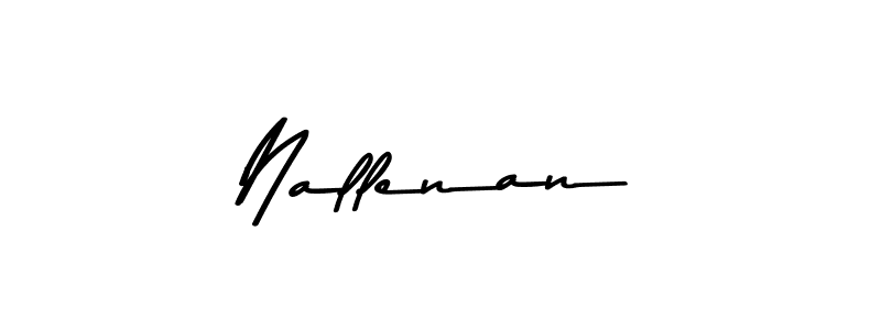 It looks lik you need a new signature style for name Nallenan. Design unique handwritten (Asem Kandis PERSONAL USE) signature with our free signature maker in just a few clicks. Nallenan signature style 9 images and pictures png