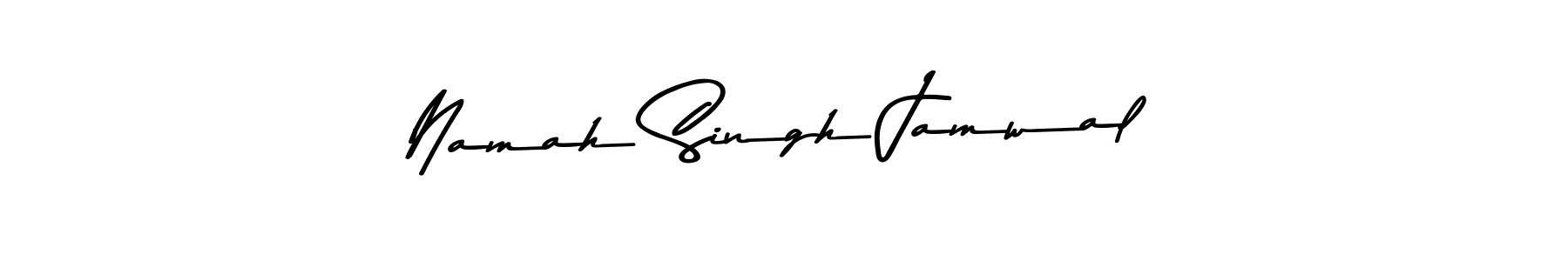 Also You can easily find your signature by using the search form. We will create Namah Singh Jamwal name handwritten signature images for you free of cost using Asem Kandis PERSONAL USE sign style. Namah Singh Jamwal signature style 9 images and pictures png