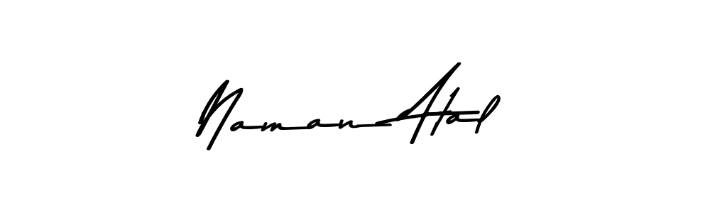 Naman Atal stylish signature style. Best Handwritten Sign (Asem Kandis PERSONAL USE) for my name. Handwritten Signature Collection Ideas for my name Naman Atal. Naman Atal signature style 9 images and pictures png