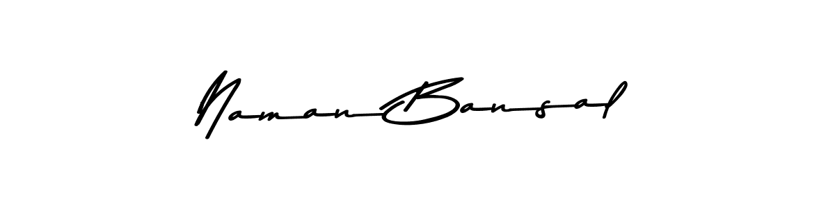 Asem Kandis PERSONAL USE is a professional signature style that is perfect for those who want to add a touch of class to their signature. It is also a great choice for those who want to make their signature more unique. Get Naman Bansal name to fancy signature for free. Naman Bansal signature style 9 images and pictures png