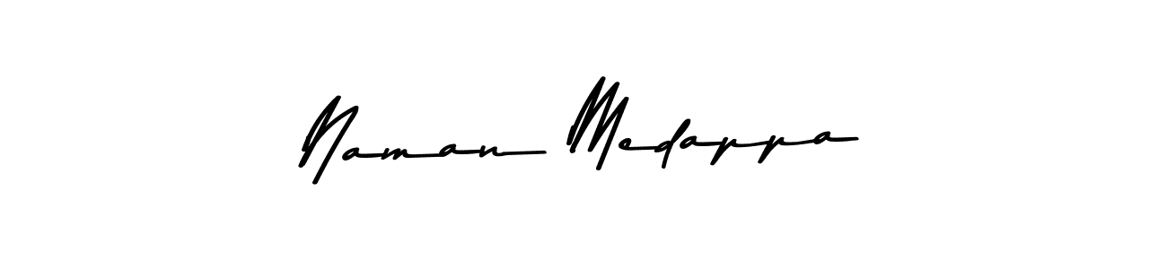 Make a beautiful signature design for name Naman Medappa. Use this online signature maker to create a handwritten signature for free. Naman Medappa signature style 9 images and pictures png