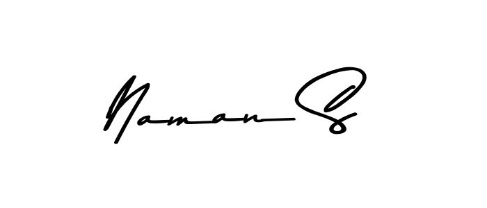 You should practise on your own different ways (Asem Kandis PERSONAL USE) to write your name (Naman S) in signature. don't let someone else do it for you. Naman S signature style 9 images and pictures png