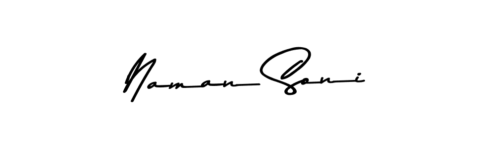 Make a beautiful signature design for name Naman Soni. With this signature (Asem Kandis PERSONAL USE) style, you can create a handwritten signature for free. Naman Soni signature style 9 images and pictures png