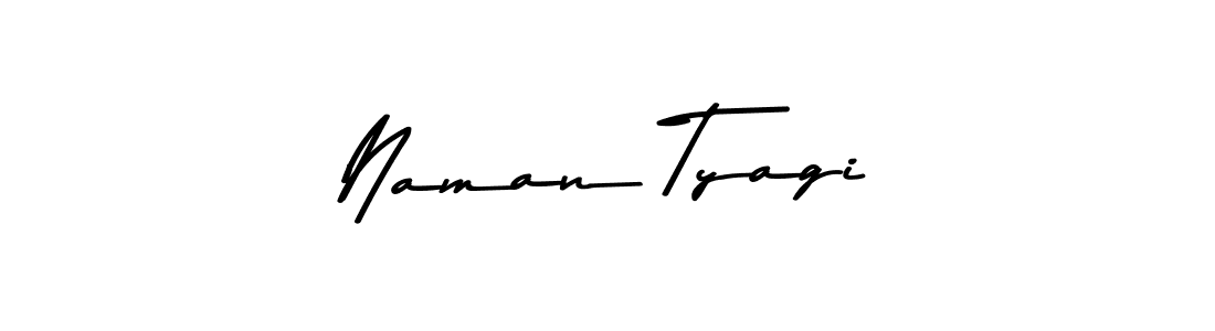 Design your own signature with our free online signature maker. With this signature software, you can create a handwritten (Asem Kandis PERSONAL USE) signature for name Naman Tyagi. Naman Tyagi signature style 9 images and pictures png