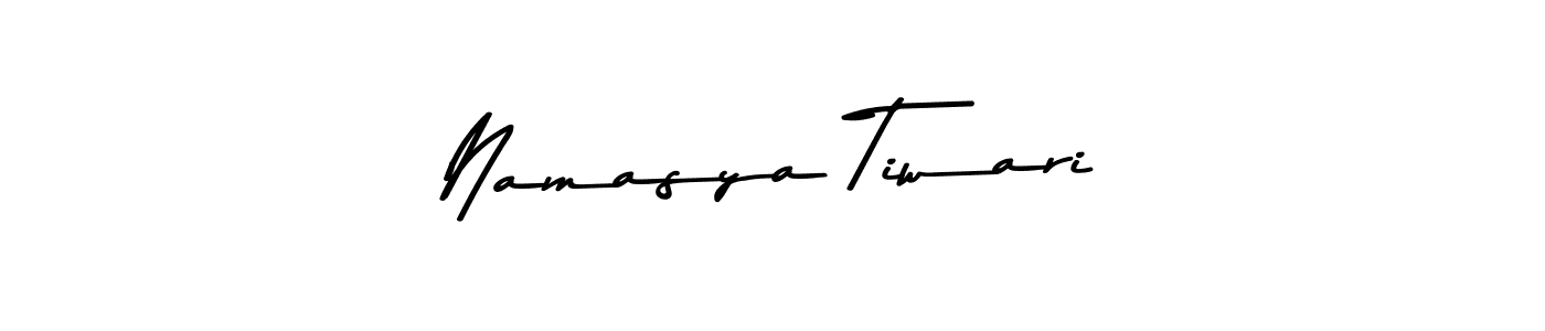 How to make Namasya Tiwari signature? Asem Kandis PERSONAL USE is a professional autograph style. Create handwritten signature for Namasya Tiwari name. Namasya Tiwari signature style 9 images and pictures png