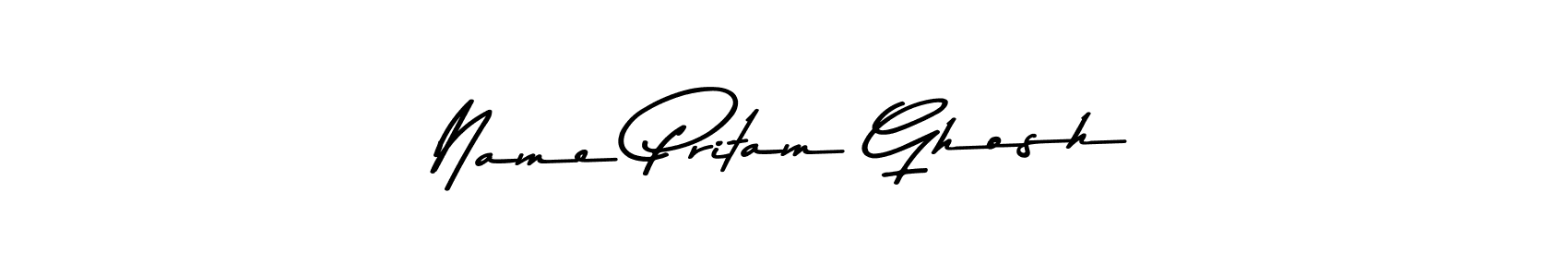 Best and Professional Signature Style for Name Pritam Ghosh. Asem Kandis PERSONAL USE Best Signature Style Collection. Name Pritam Ghosh signature style 9 images and pictures png