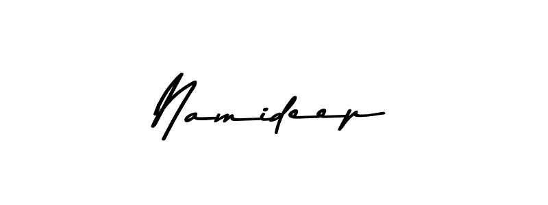 The best way (Asem Kandis PERSONAL USE) to make a short signature is to pick only two or three words in your name. The name Namideep include a total of six letters. For converting this name. Namideep signature style 9 images and pictures png