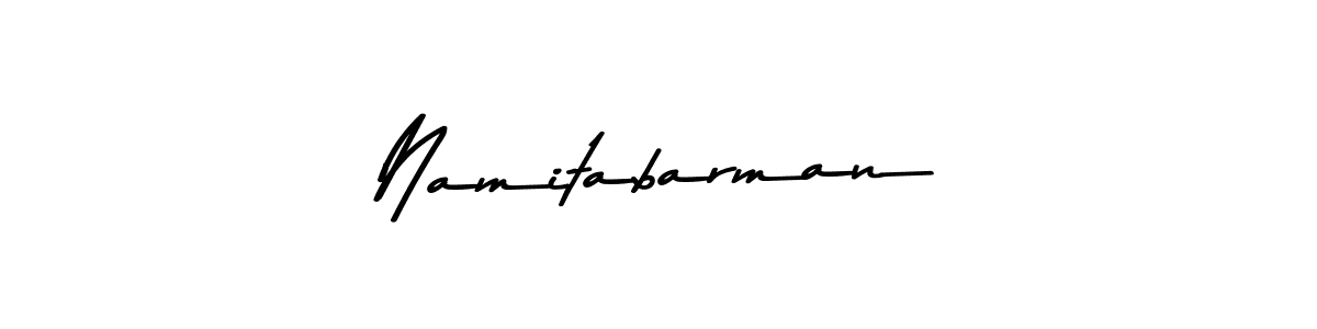 Similarly Asem Kandis PERSONAL USE is the best handwritten signature design. Signature creator online .You can use it as an online autograph creator for name Namitabarman. Namitabarman signature style 9 images and pictures png