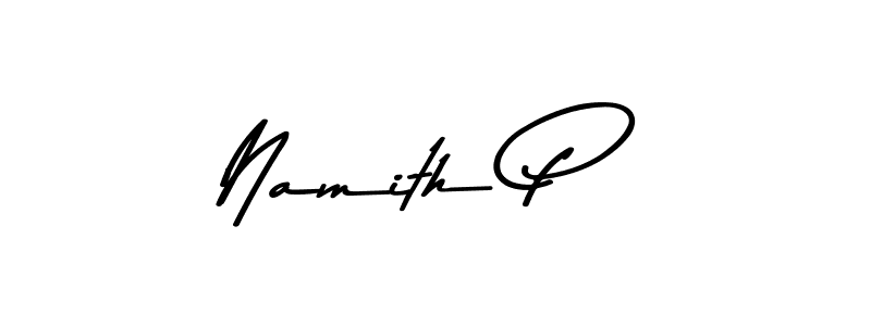 How to Draw Namith P signature style? Asem Kandis PERSONAL USE is a latest design signature styles for name Namith P. Namith P signature style 9 images and pictures png