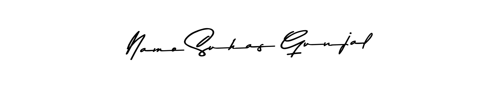 Here are the top 10 professional signature styles for the name Namo Suhas Gunjal. These are the best autograph styles you can use for your name. Namo Suhas Gunjal signature style 9 images and pictures png