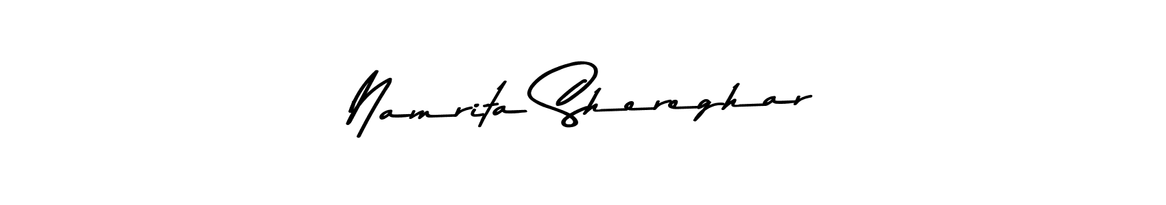 Also we have Namrita Shereghar name is the best signature style. Create professional handwritten signature collection using Asem Kandis PERSONAL USE autograph style. Namrita Shereghar signature style 9 images and pictures png