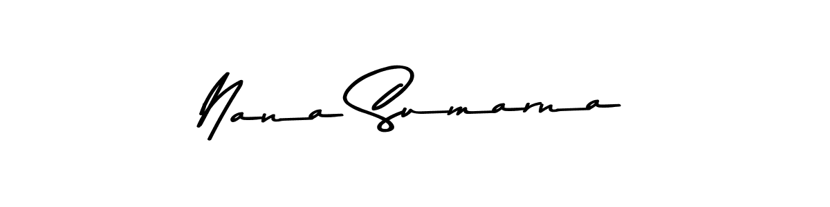 Also You can easily find your signature by using the search form. We will create Nana Sumarna name handwritten signature images for you free of cost using Asem Kandis PERSONAL USE sign style. Nana Sumarna signature style 9 images and pictures png