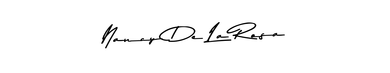 Design your own signature with our free online signature maker. With this signature software, you can create a handwritten (Asem Kandis PERSONAL USE) signature for name Nancy De La Rosa. Nancy De La Rosa signature style 9 images and pictures png