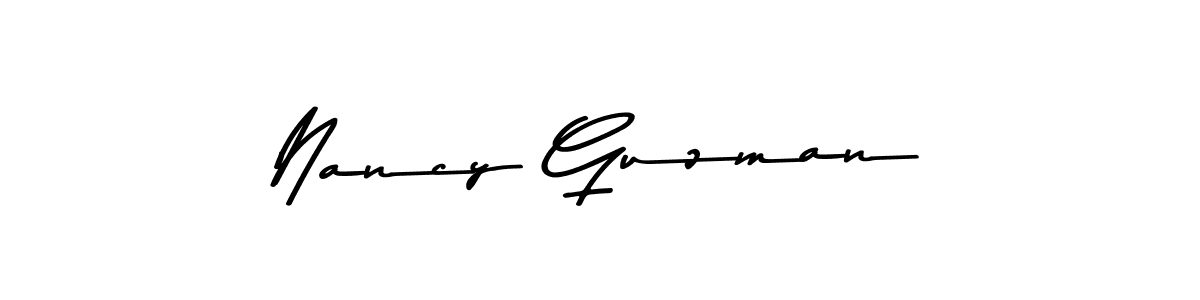 Make a short Nancy Guzman signature style. Manage your documents anywhere anytime using Asem Kandis PERSONAL USE. Create and add eSignatures, submit forms, share and send files easily. Nancy Guzman signature style 9 images and pictures png