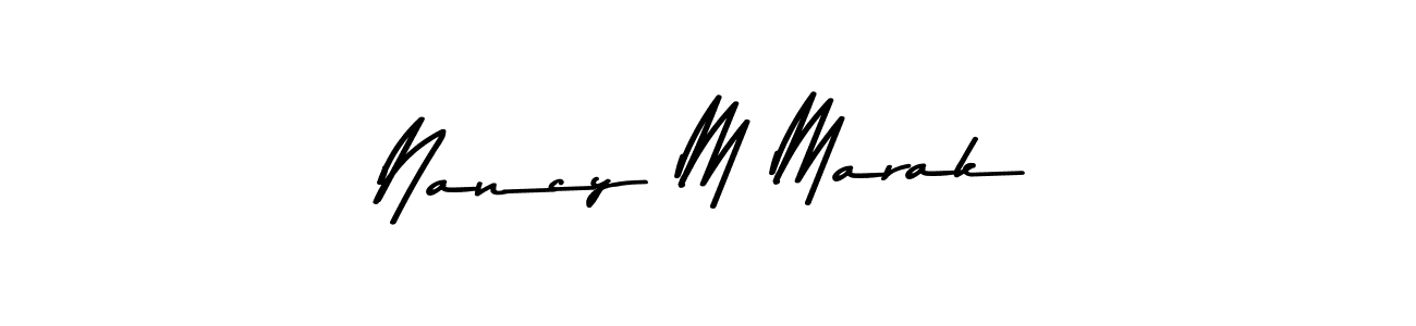 Similarly Asem Kandis PERSONAL USE is the best handwritten signature design. Signature creator online .You can use it as an online autograph creator for name Nancy M Marak. Nancy M Marak signature style 9 images and pictures png