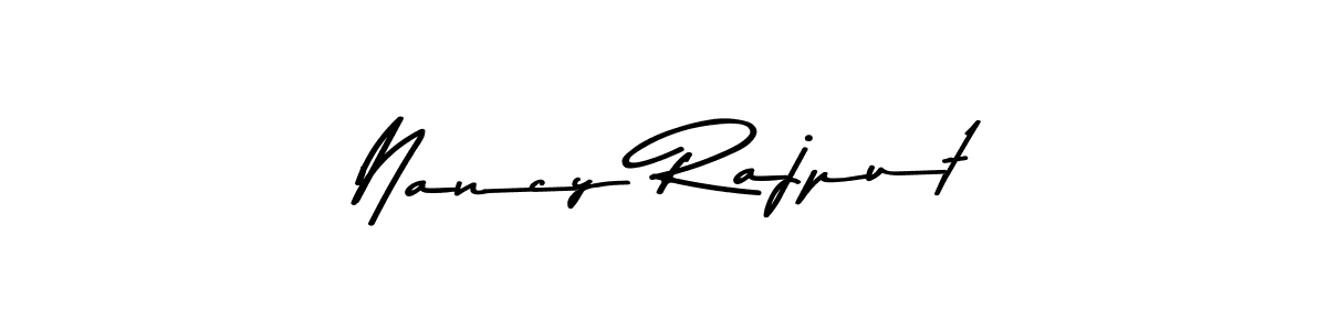 Use a signature maker to create a handwritten signature online. With this signature software, you can design (Asem Kandis PERSONAL USE) your own signature for name Nancy Rajput. Nancy Rajput signature style 9 images and pictures png