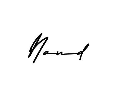 Also You can easily find your signature by using the search form. We will create Nand name handwritten signature images for you free of cost using Asem Kandis PERSONAL USE sign style. Nand signature style 9 images and pictures png