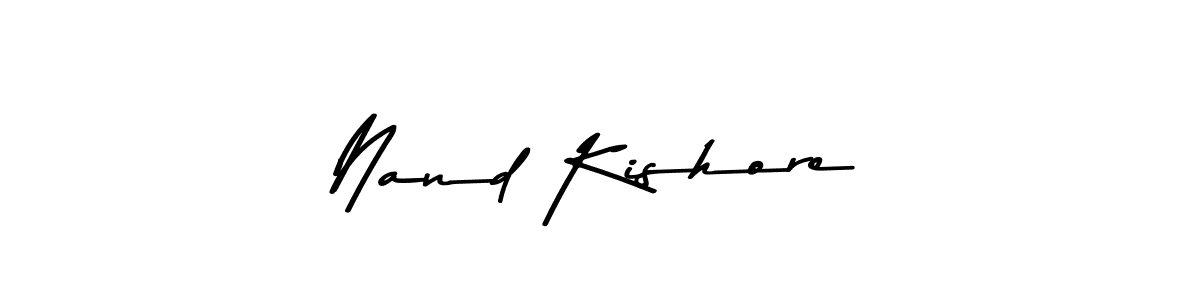 How to make Nand Kishore signature? Asem Kandis PERSONAL USE is a professional autograph style. Create handwritten signature for Nand Kishore name. Nand Kishore signature style 9 images and pictures png