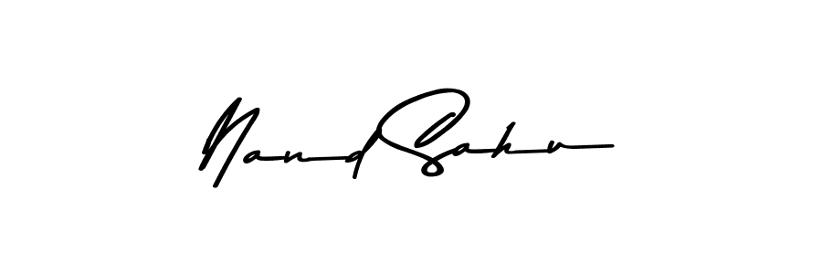 Make a beautiful signature design for name Nand Sahu. Use this online signature maker to create a handwritten signature for free. Nand Sahu signature style 9 images and pictures png