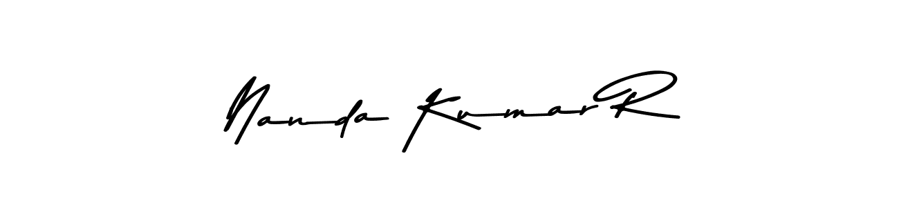 You can use this online signature creator to create a handwritten signature for the name Nanda Kumar R. This is the best online autograph maker. Nanda Kumar R signature style 9 images and pictures png