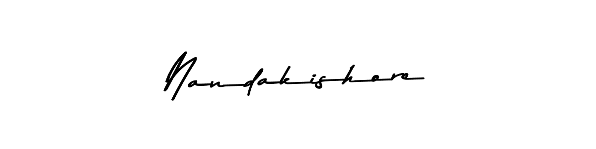 Make a beautiful signature design for name Nandakishore. Use this online signature maker to create a handwritten signature for free. Nandakishore signature style 9 images and pictures png