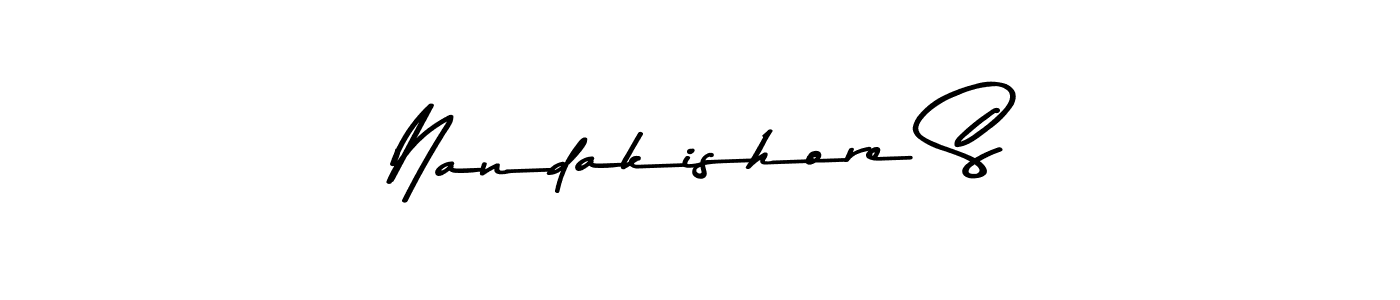 Similarly Asem Kandis PERSONAL USE is the best handwritten signature design. Signature creator online .You can use it as an online autograph creator for name Nandakishore S. Nandakishore S signature style 9 images and pictures png