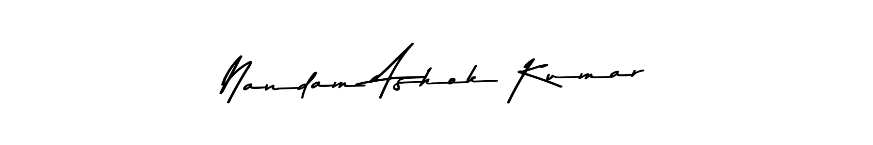 It looks lik you need a new signature style for name Nandam Ashok Kumar. Design unique handwritten (Asem Kandis PERSONAL USE) signature with our free signature maker in just a few clicks. Nandam Ashok Kumar signature style 9 images and pictures png