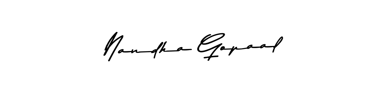 Here are the top 10 professional signature styles for the name Nandha Gopaal. These are the best autograph styles you can use for your name. Nandha Gopaal signature style 9 images and pictures png