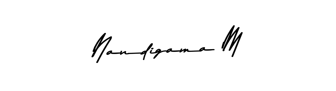 Once you've used our free online signature maker to create your best signature Asem Kandis PERSONAL USE style, it's time to enjoy all of the benefits that Nandigama M name signing documents. Nandigama M signature style 9 images and pictures png