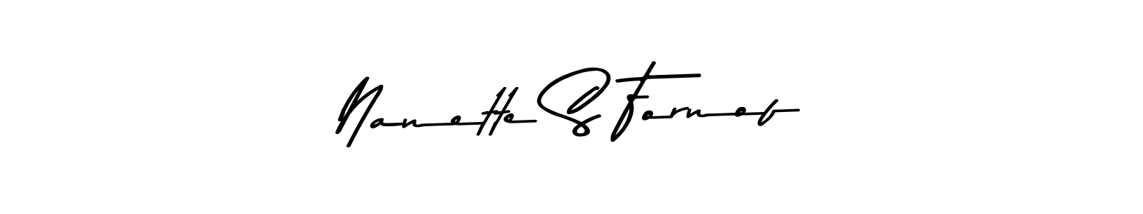 Use a signature maker to create a handwritten signature online. With this signature software, you can design (Asem Kandis PERSONAL USE) your own signature for name Nanette S Fornof. Nanette S Fornof signature style 9 images and pictures png