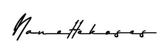 Style your name Nanettekoses with confidence using Asem Kandis PERSONAL USE signature design. Simple, elegant, and ready for immediate document use. Nanettekoses signature style 9 images and pictures png