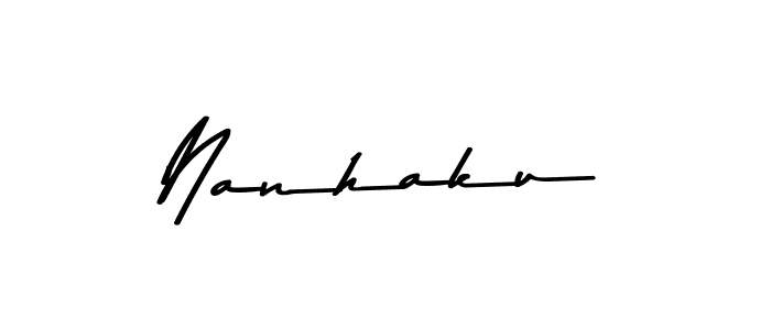 Also we have Nanhaku name is the best signature style. Create professional handwritten signature collection using Asem Kandis PERSONAL USE autograph style. Nanhaku signature style 9 images and pictures png