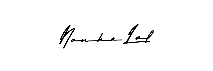Similarly Asem Kandis PERSONAL USE is the best handwritten signature design. Signature creator online .You can use it as an online autograph creator for name Nanhe Lal. Nanhe Lal signature style 9 images and pictures png