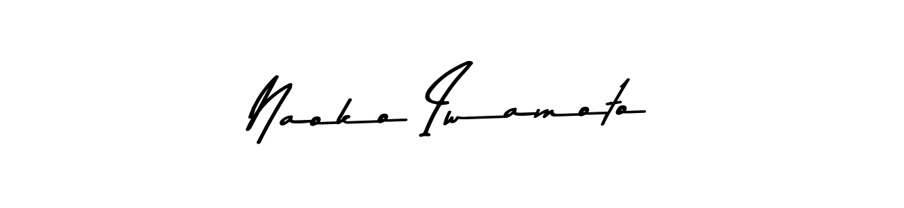 You should practise on your own different ways (Asem Kandis PERSONAL USE) to write your name (Naoko Iwamoto) in signature. don't let someone else do it for you. Naoko Iwamoto signature style 9 images and pictures png