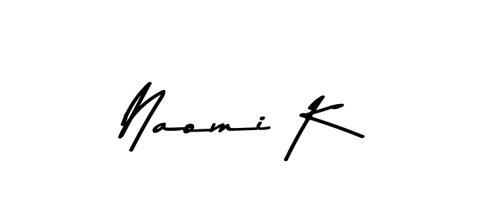 The best way (Asem Kandis PERSONAL USE) to make a short signature is to pick only two or three words in your name. The name Naomi K include a total of six letters. For converting this name. Naomi K signature style 9 images and pictures png