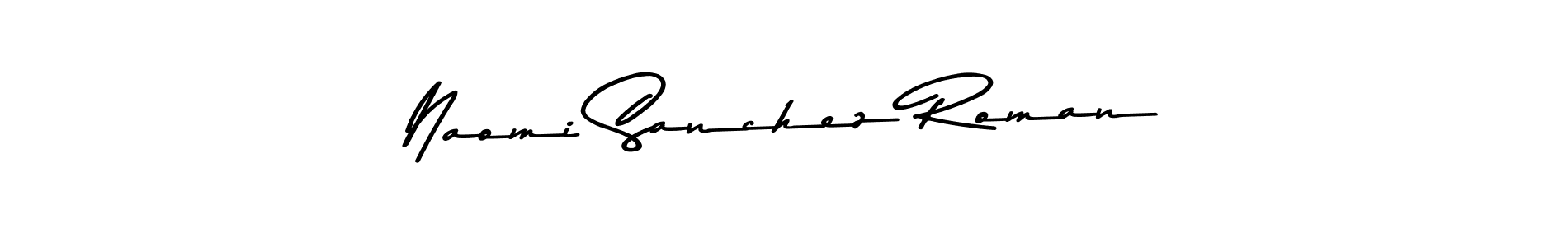 Design your own signature with our free online signature maker. With this signature software, you can create a handwritten (Asem Kandis PERSONAL USE) signature for name Naomi Sanchez Roman. Naomi Sanchez Roman signature style 9 images and pictures png