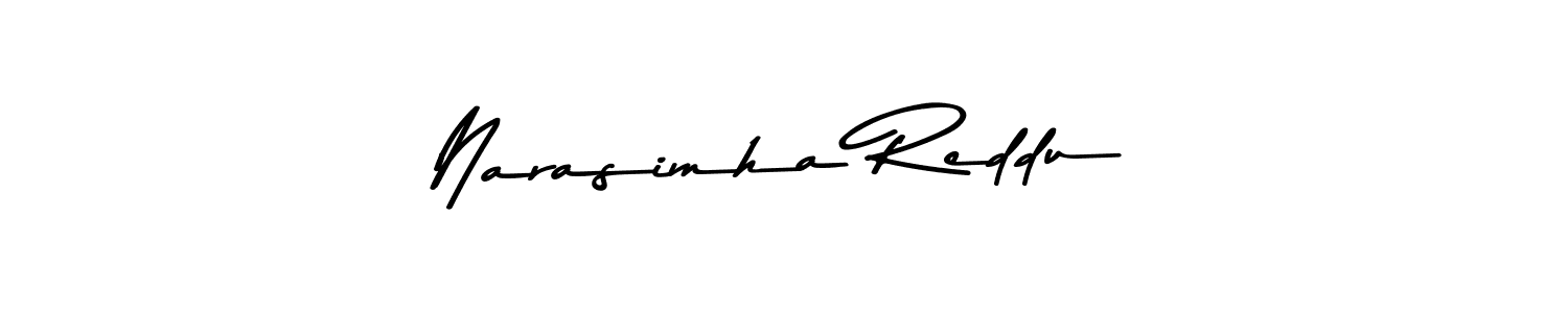 Make a beautiful signature design for name Narasimha Reddu. With this signature (Asem Kandis PERSONAL USE) style, you can create a handwritten signature for free. Narasimha Reddu signature style 9 images and pictures png