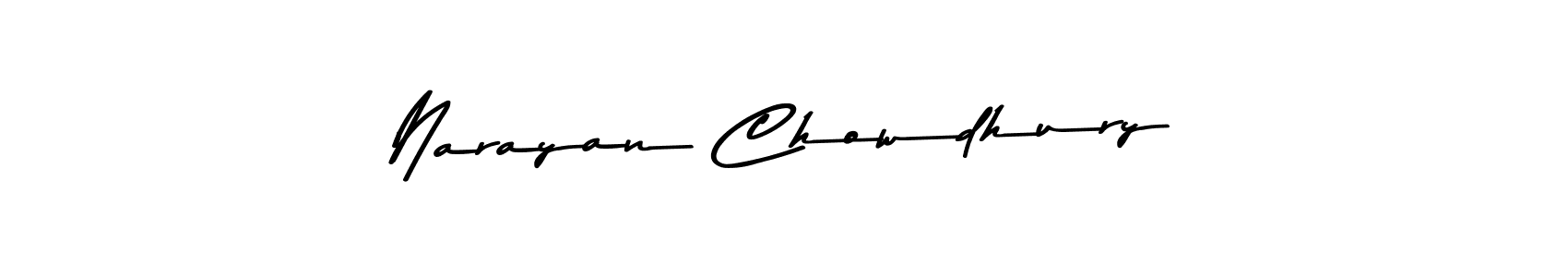 Narayan Chowdhury stylish signature style. Best Handwritten Sign (Asem Kandis PERSONAL USE) for my name. Handwritten Signature Collection Ideas for my name Narayan Chowdhury. Narayan Chowdhury signature style 9 images and pictures png