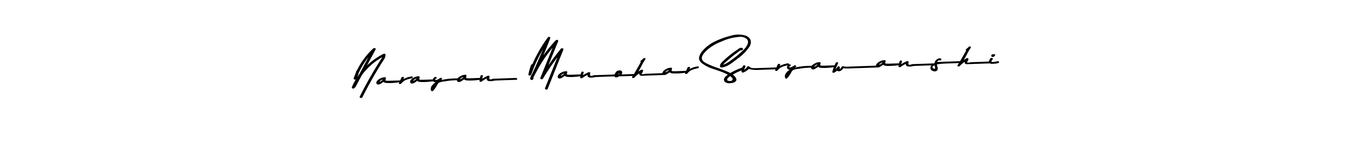Make a beautiful signature design for name Narayan Manohar Suryawanshi. Use this online signature maker to create a handwritten signature for free. Narayan Manohar Suryawanshi signature style 9 images and pictures png