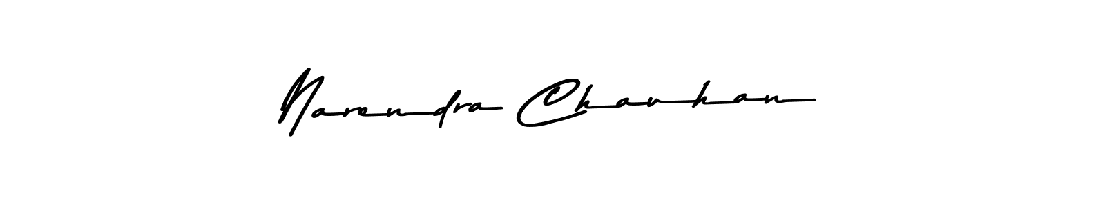 Create a beautiful signature design for name Narendra Chauhan. With this signature (Asem Kandis PERSONAL USE) fonts, you can make a handwritten signature for free. Narendra Chauhan signature style 9 images and pictures png