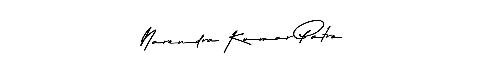 Asem Kandis PERSONAL USE is a professional signature style that is perfect for those who want to add a touch of class to their signature. It is also a great choice for those who want to make their signature more unique. Get Narendra Kumar Patro name to fancy signature for free. Narendra Kumar Patro signature style 9 images and pictures png