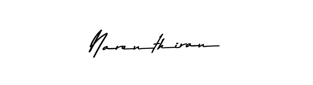 How to make Narenthiran signature? Asem Kandis PERSONAL USE is a professional autograph style. Create handwritten signature for Narenthiran name. Narenthiran signature style 9 images and pictures png